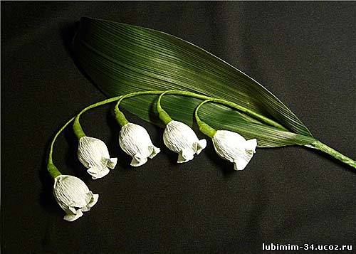 Lesson - What do lilies of the valley for bouquet from sweetmeats